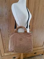 Kipling Inca schoudertas handtas lichtbruin zgan, Sieraden, Tassen en Uiterlijk, Tassen | Damestassen, Ophalen of Verzenden, Zo goed als nieuw
