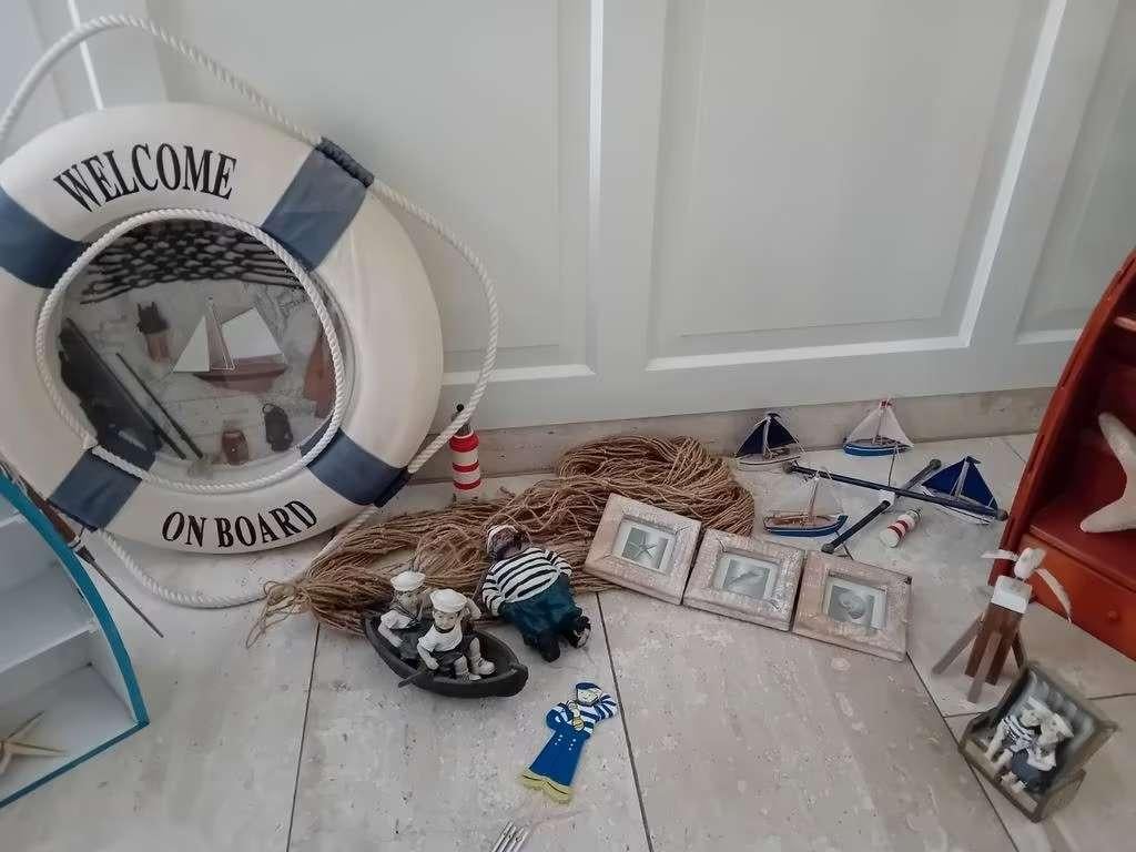 Strand Accessoires & Boot Kastjes - 4 Stuks, Ophalen, Gebruikt