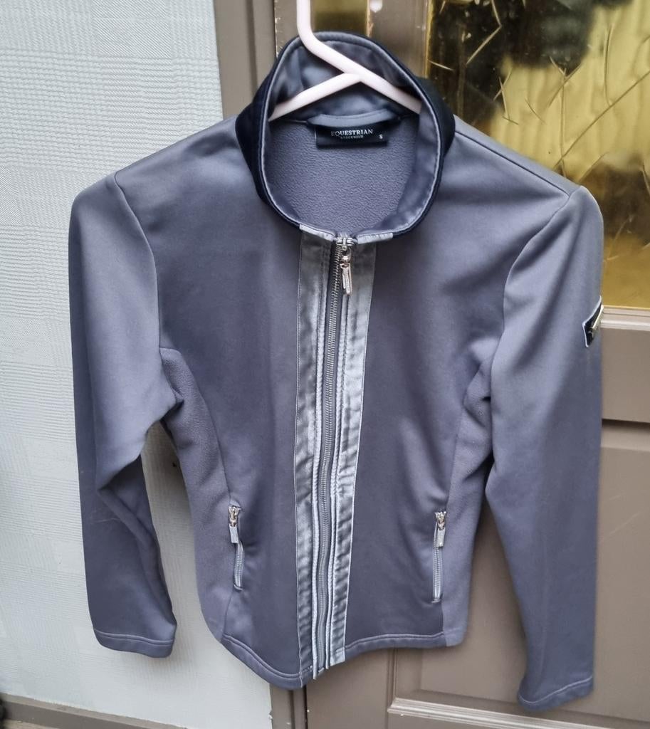 Equestrian stockholm vest Crystal Grey S, Dieren en Toebehoren, Ophalen of Verzenden, Zo goed als nieuw, Dressuur, Bovenkleding
