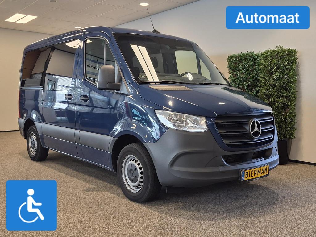 Mercedes Sprinter L1H1 Rolstoelbus Automaat, Auto's, Bestelauto's, Automaat, 12 maanden, Stof, Gebruikt