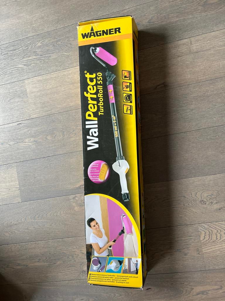 Wagner WallPerfect TurboRoll 550, Ophalen of Verzenden, Nieuw, Verfroller