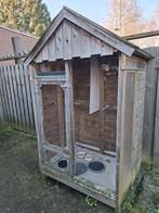 Vogelkooi met lach-duiven, Dieren en Toebehoren, Vogels | Hokken en Kooien, Ophalen, Hout, Vogelkooi