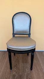 Eichholtz stoel - Zwart hout en zilver, Ophalen, Gebruikt, Zwart, Eén