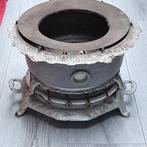 Emaille petroleumstel, 4-pits grijs Ottensen, Ophalen