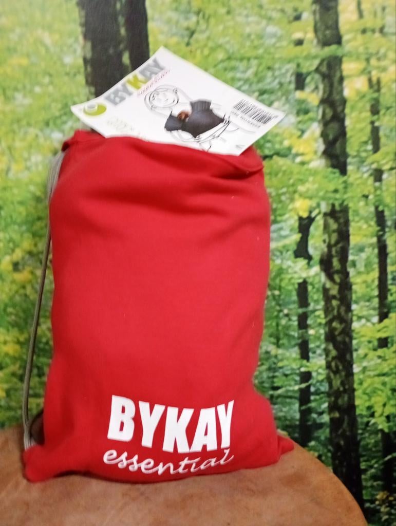 BYKAY stretchy wrap rood, Kinderen en Baby's, Babydragers en Draagdoeken, Overige merken, Draagdoek, Ophalen of Verzenden, Zo goed als nieuw