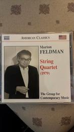 Morton Feldman: String Quartet, Ophalen of Verzenden, Modernisme tot heden, Zo goed als nieuw, Kamermuziek