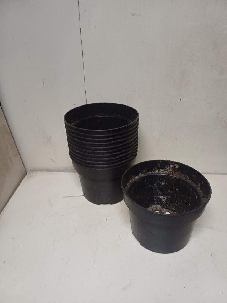 Kweekpotten plantenpotten bloempotten 5 liter, Tuin en Terras, Kunststof, Gebruikt, Rond, Ophalen of Verzenden