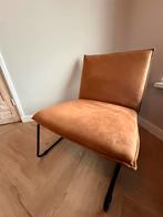 Fauteuil cognac, Ophalen, Zo goed als nieuw, 75 tot 100 cm, 50 tot 75 cm