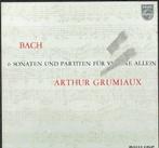 Arthur Grumiaux Bach 6 Sonatas Partitas For Violin Solo 3LP, Kamermuziek, Ophalen of Verzenden, Zo goed als nieuw, 12 inch
