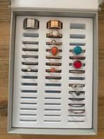 IXXXI ringen en opbergdoos echt als nieuw, Sieraden, Tassen en Uiterlijk, Ringen, Ophalen of Verzenden, Zo goed als nieuw, Zwart