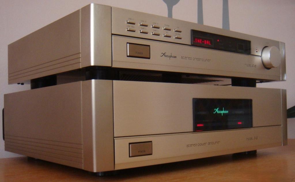 High End set Accuphase C-11 + Accuphase P-11, Audio, Tv en Foto, Zo goed als nieuw, 120 watt of meer, Stereo, Ophalen