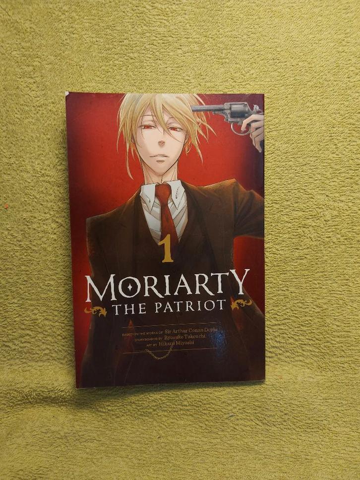 Moriarty. The Patriot 1. Manga., Boeken, Strips | Comics, Zo goed als nieuw, Eén comic, Japan (Manga), Ophalen of Verzenden