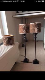 Velvet lampenkapjes 9 stuks in 3 kleuren, Ophalen of Verzenden, Zo goed als nieuw, Minder dan 100 cm