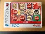 Puzzel 500 stukjes coca cola nieuw, Ophalen of Verzenden, 500 t/m 1500 stukjes, Nieuw, Legpuzzel