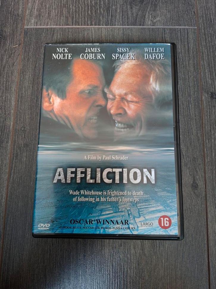 Affliction (Nick Nolte, James Coburn), Cd's en Dvd's, Dvd's | Drama, Zo goed als nieuw, Drama, Vanaf 12 jaar, Ophalen of Verzenden