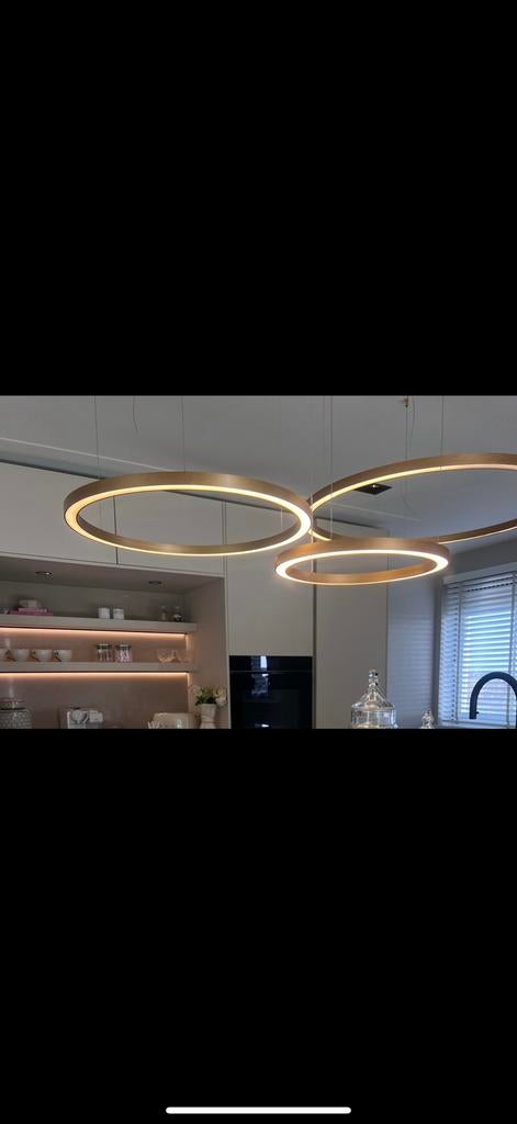 Hanglamp messing, Ophalen, Nieuw