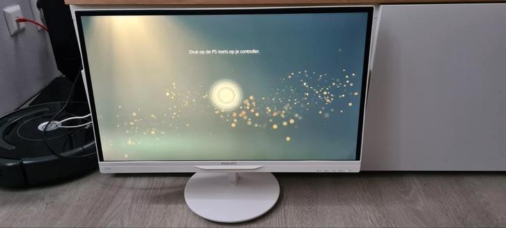 Philips Monitor Beeldscherm 23 inch Full-HD wit, Computers en Software, Monitoren, 60 Hz of minder, HDMI, VGA, Ingebouwde speakers