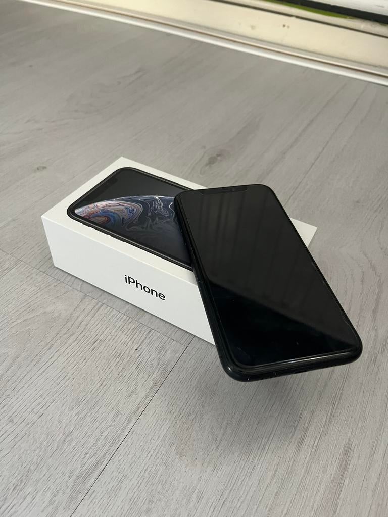 Iphone XR goede staat, Ophalen of Verzenden, Zo goed als nieuw, Zwart, 64 GB