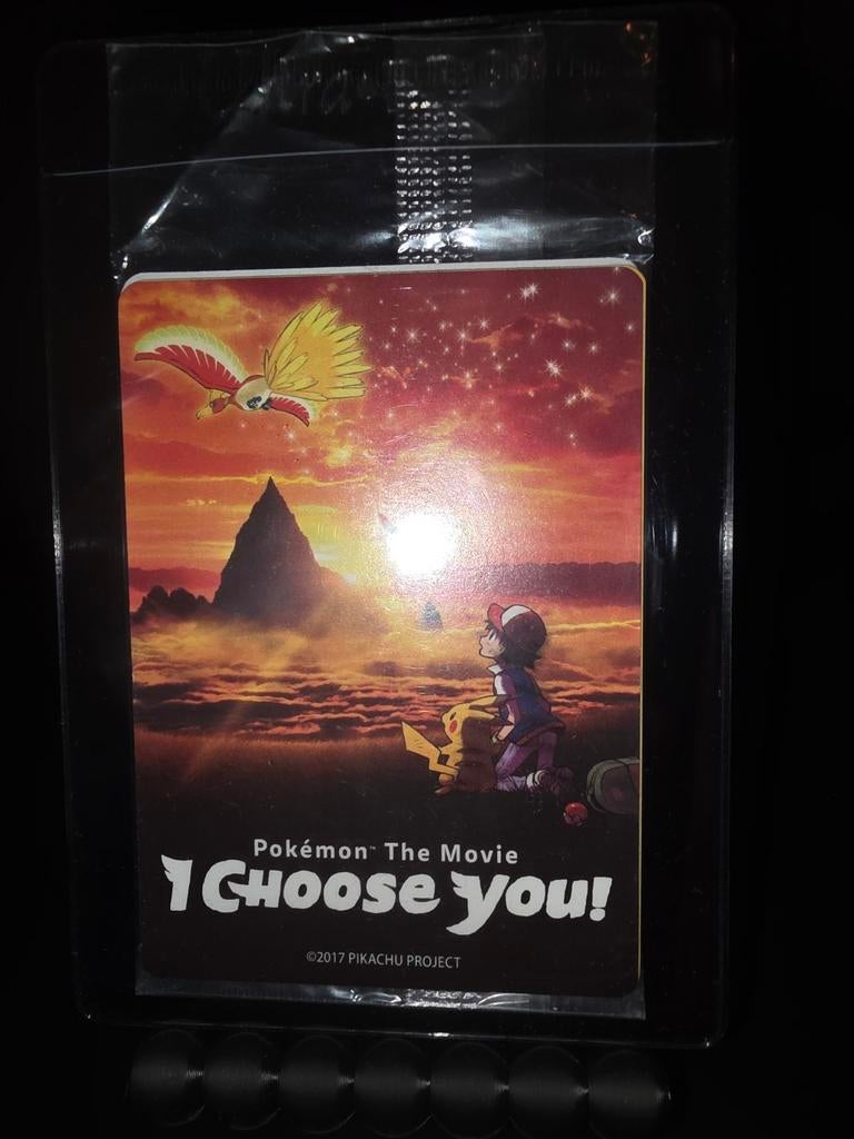 Pokémon - I Choose You! Movie Promo - Gesealde kaart, Ophalen of Verzenden, Nieuw