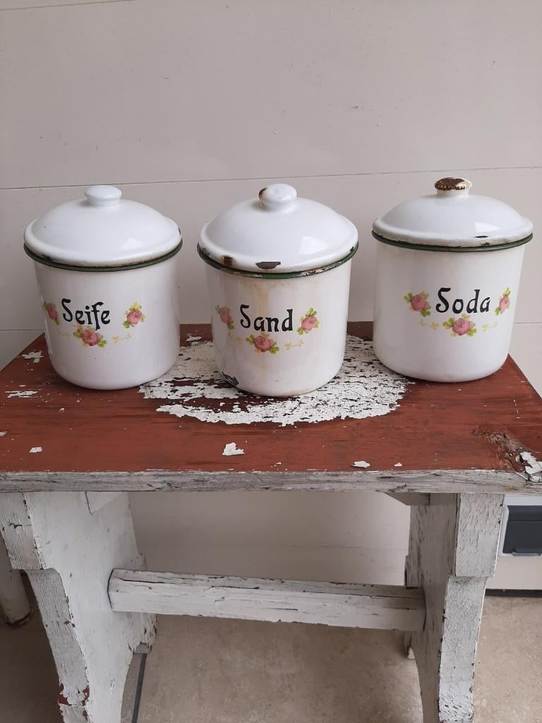 Blikjes brocante., Ophalen of Verzenden, Gebruikt, Overige