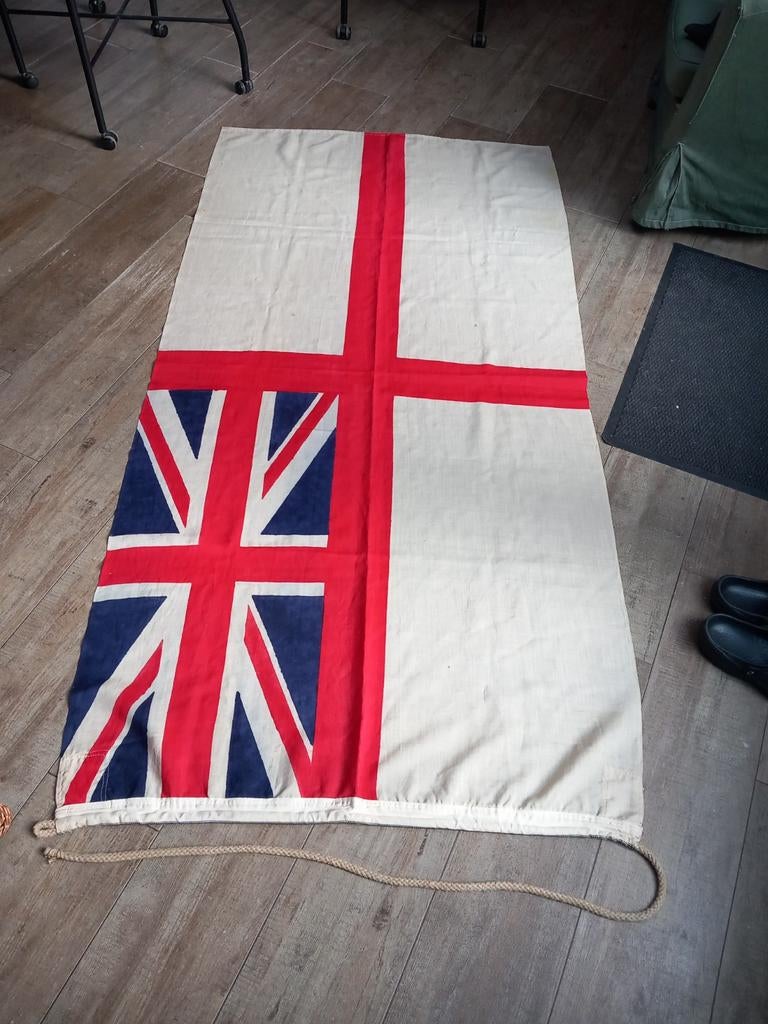 Bijzondere Engelse WO2  Navy vlag, Ophalen of Verzenden, Engeland