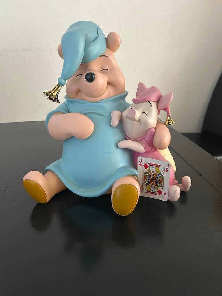 Winnie de Poeh en Knorretje beeldje - Disney, Verzamelen, Ophalen, Winnie de Poeh of vrienden, Zo goed als nieuw, Beeldje of Figuurtje
