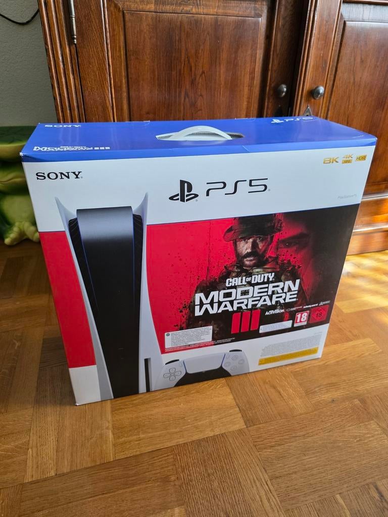 PS5 Disc Sony MW3 edition 1TB, Ophalen of Verzenden, Zo goed als nieuw