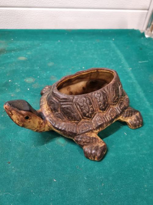 bloempot schildpad beeld vintage, Tuin en Terras, Bloempotten, Ophalen of Verzenden, 'T Olde Gre-j, Info@toldegrej.nl, Endepoelstraat 20f Didam