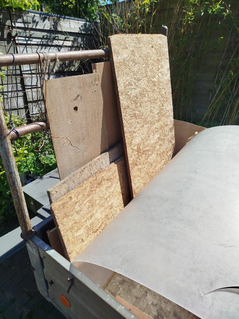Stukken Osb, Ophalen, Hout, Minder dan 20 mm