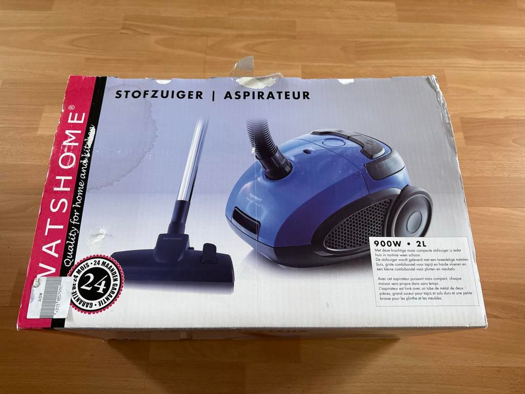 Watshome stofzuiger 900W, Witgoed en Apparatuur, Stofzuigers, Stofzuiger, Nieuw, Minder dan 1200 watt, Ophalen