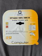 UTP Kabel 10 Meter Grijs Cat 5 AWG 26 Q-link, Ophalen of Verzenden, Nieuw