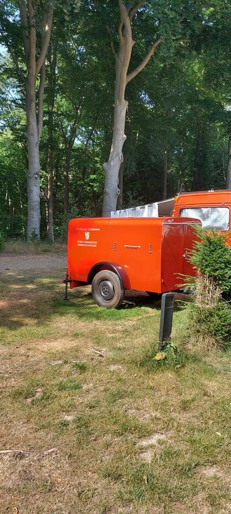 Brandweer aanhanger jaren 60, Ophalen, Overige soorten, Duitsland, Overige typen