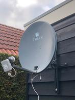 Sateliet-schotel met ontvanger,tv en Sateliet-finder, Ophalen, Gebruikt, Overige merken