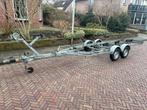 Kalf dubbelasser boot trailer tandemasser motorboot 6,30 M., Watersport en Boten, Boottrailers, Ophalen, Gebruikt, 1500 tot 3000 kg