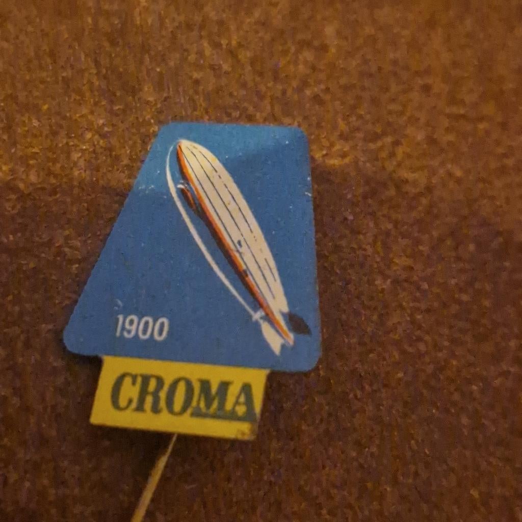 SPELDJE Zeppelin (croma), Verzamelen, Ophalen of Verzenden, Zo goed als nieuw, Overige typen