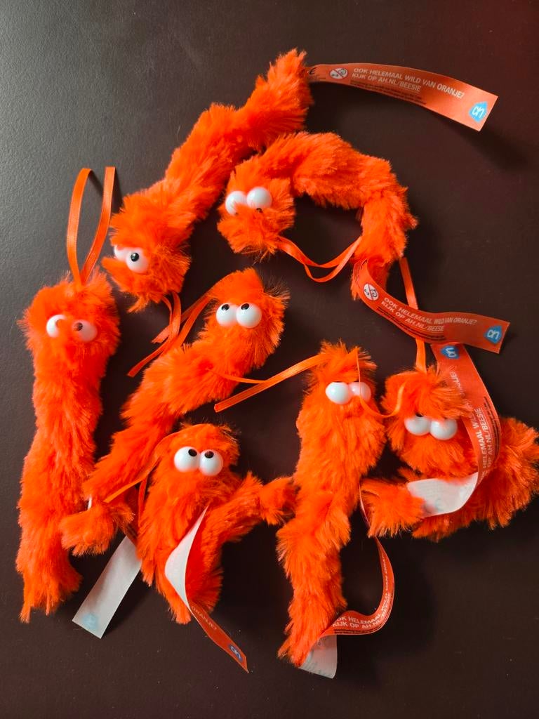 AH Beesies oranje / Wuppie, Verzamelen, Ophalen of Verzenden