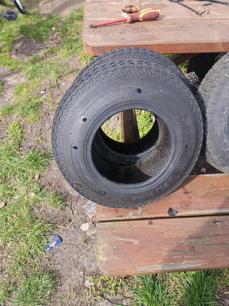 2Banden + 1 met velg, Ophalen