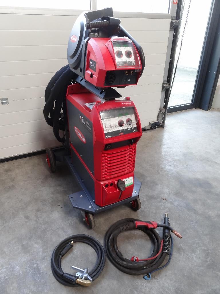 Mig/Mag Lasapparaat Fronius Transsteel 5000 watergekoeld., Doe-het-zelf en Verbouw, Gereedschap | Lasapparaten, Zo goed als nieuw
