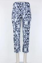 Ribkoff superstretch pantalon 7/8 blauw wit dessin maat 38, Maat 38/40 (M), Nieuw, Lang, Verzenden