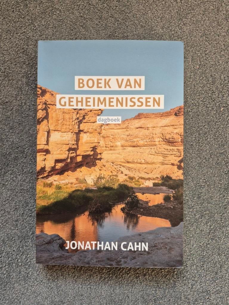 Boek van Geheimenissen - Jonathan Cahn (Dagboek), Ophalen of Verzenden, Zo goed als nieuw, Jonathan Cahn, Jodendom