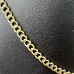 Gouden Ketting | 14k | 17,15g | gourmet | 57cm | 404709, Ophalen of Verzenden, Gebruikt, Goud, Goud