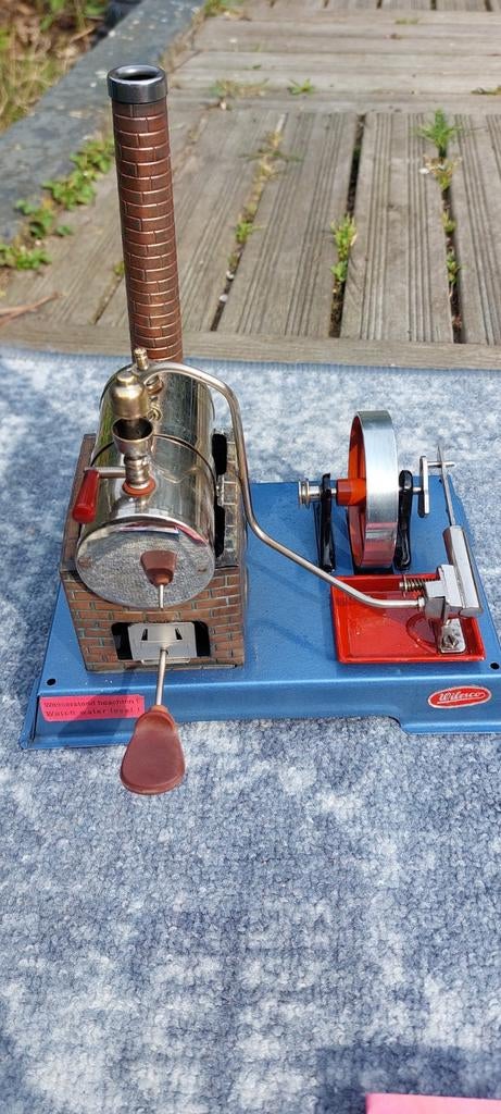 Wilesco D5 Stoommachine - Klassiek Model, Ophalen of Verzenden, Gebruikt, Groter dan 1:32