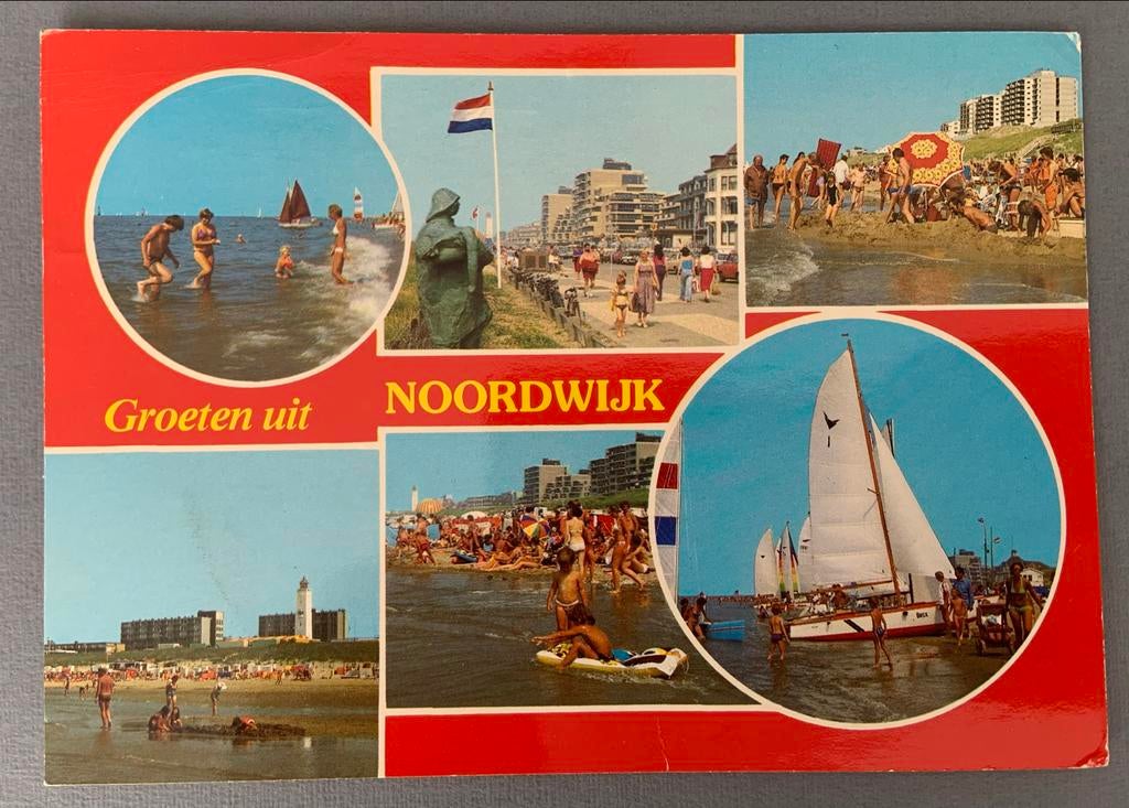 Groeten uit Noordwijk, Verzenden, 1960 tot 1980, Gelopen, Zuid-Holland