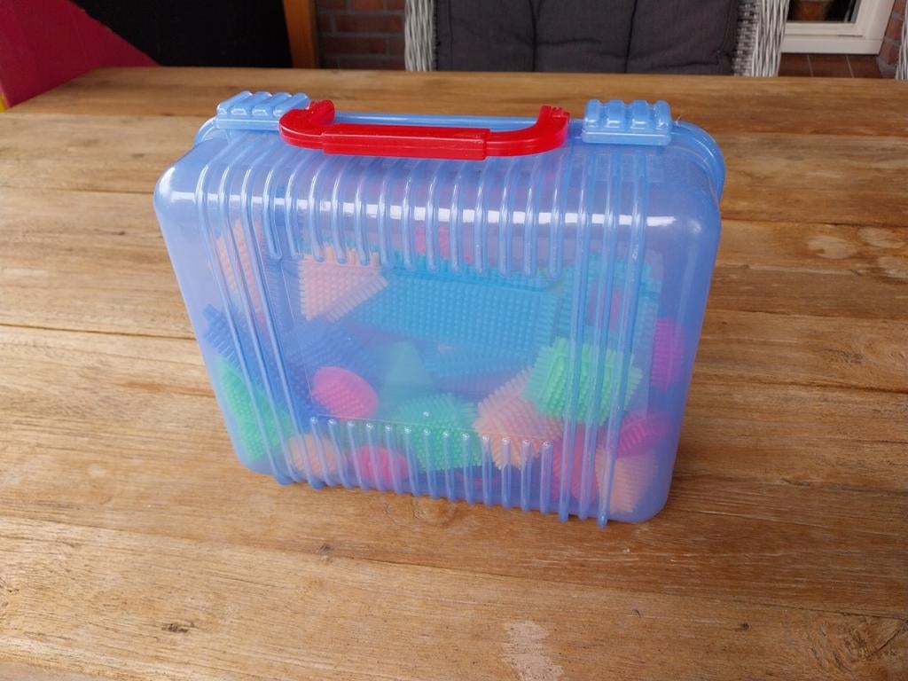 Doosje nopper, Kinderen en Baby's, Speelgoed | Bouwstenen, Ophalen, Zo goed als nieuw, Nopper