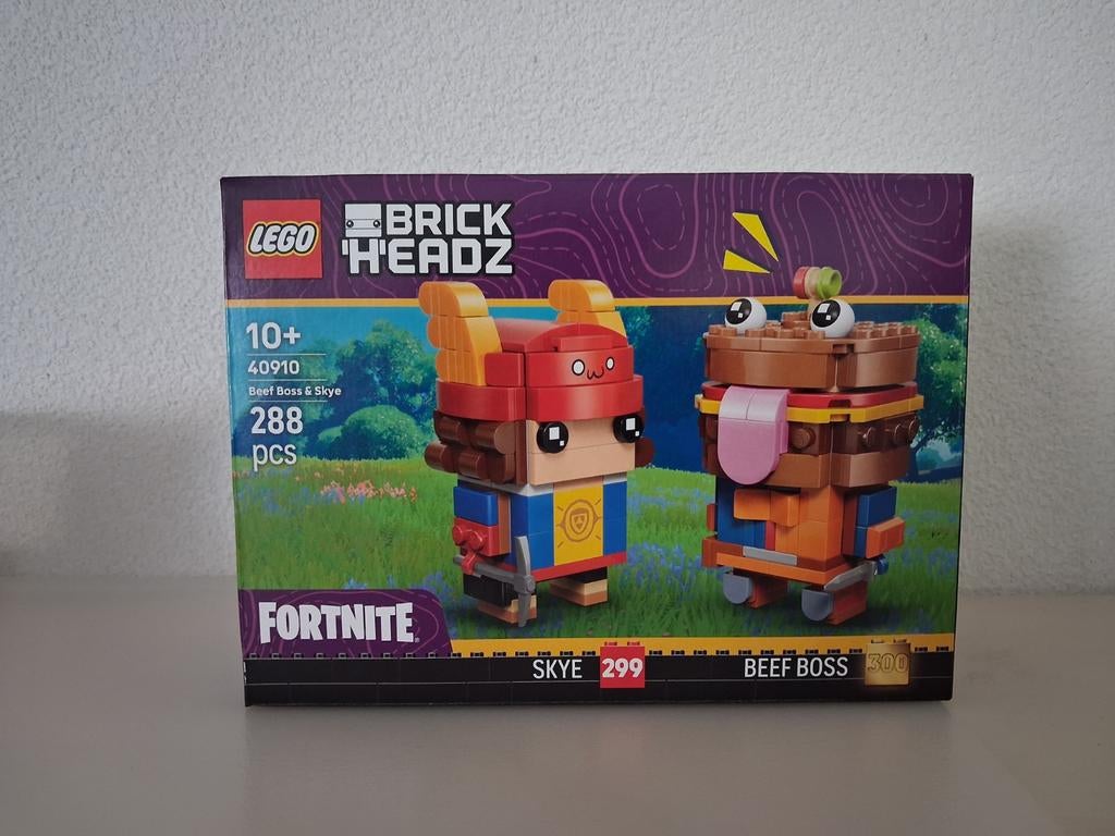 Lego Brickheadz Beef Boss en Skye | Fortnite - SEALED, Ophalen of Verzenden, Nieuw