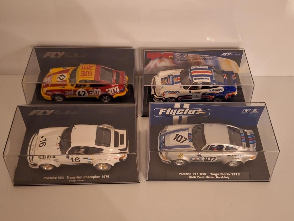 Fly Porsche 934 + 911 Slotcars zie omschrijving, Overige merken, Racebaan, Fly, Nieuw