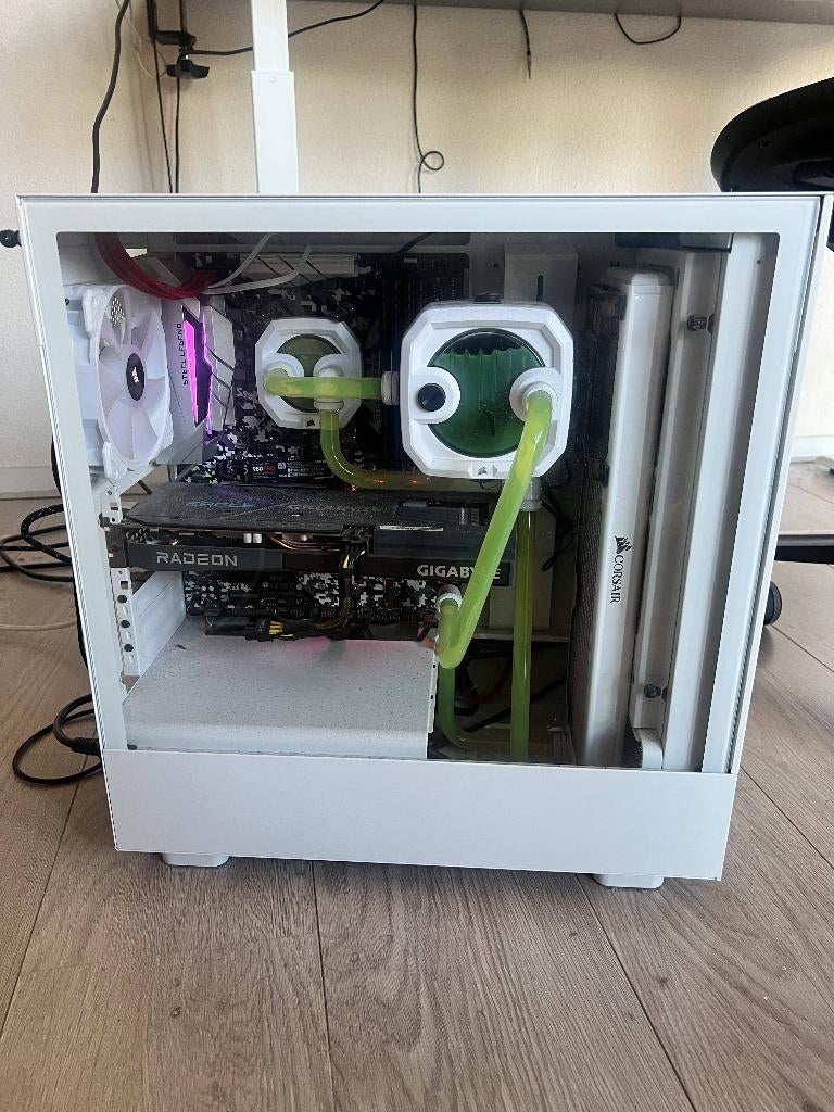 Game PC | RX 6600 | Ryzen 5 5500 | 48GB RAM, Ophalen, 64 GB of meer, Gebruikt, Zelf gebouwde pc