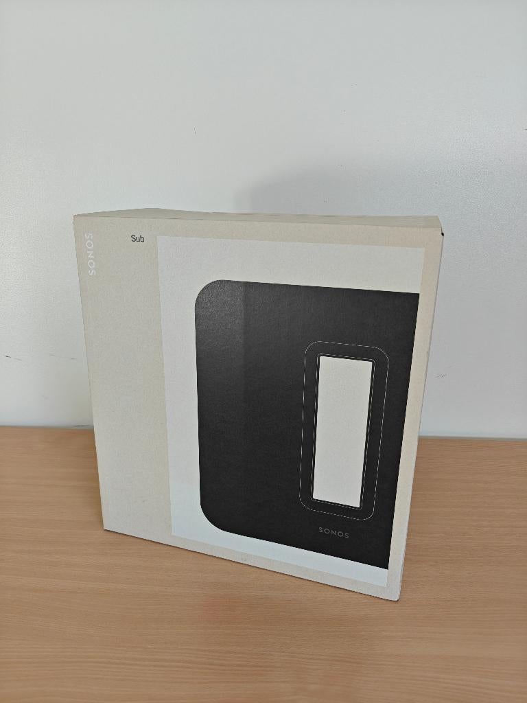 Sonos Sub Gen 3 Zwart, Subwoofer, Nieuw, Ophalen of Verzenden, Sonos