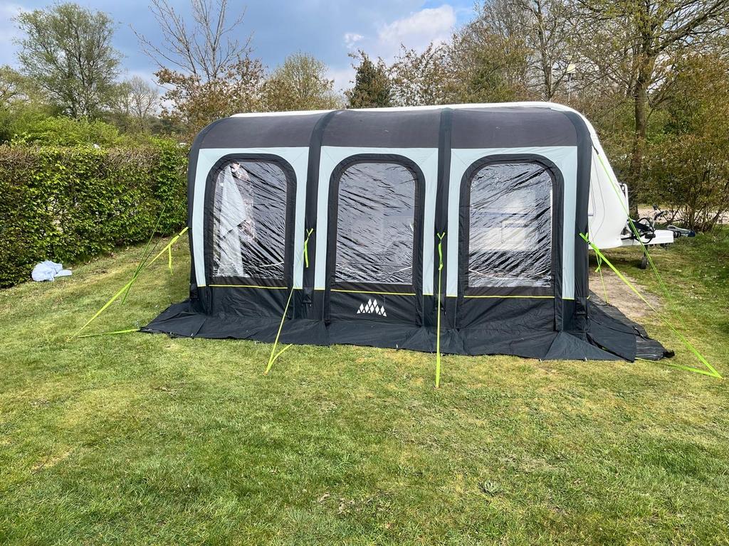 Obelink Ambassade 420 Easy Air Connected Caravan Voortent, Ophalen, Gebruikt, Overige merken