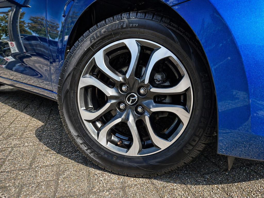 Mazda 2 1.5 Skyactiv-G Dynamic Cruise Lane Assist Zeer netje, Auto's, Mazda, Voorwielaandrijving, Navigatiesysteem, 4 cilinders